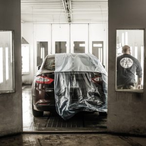 Image of work at New England Collision